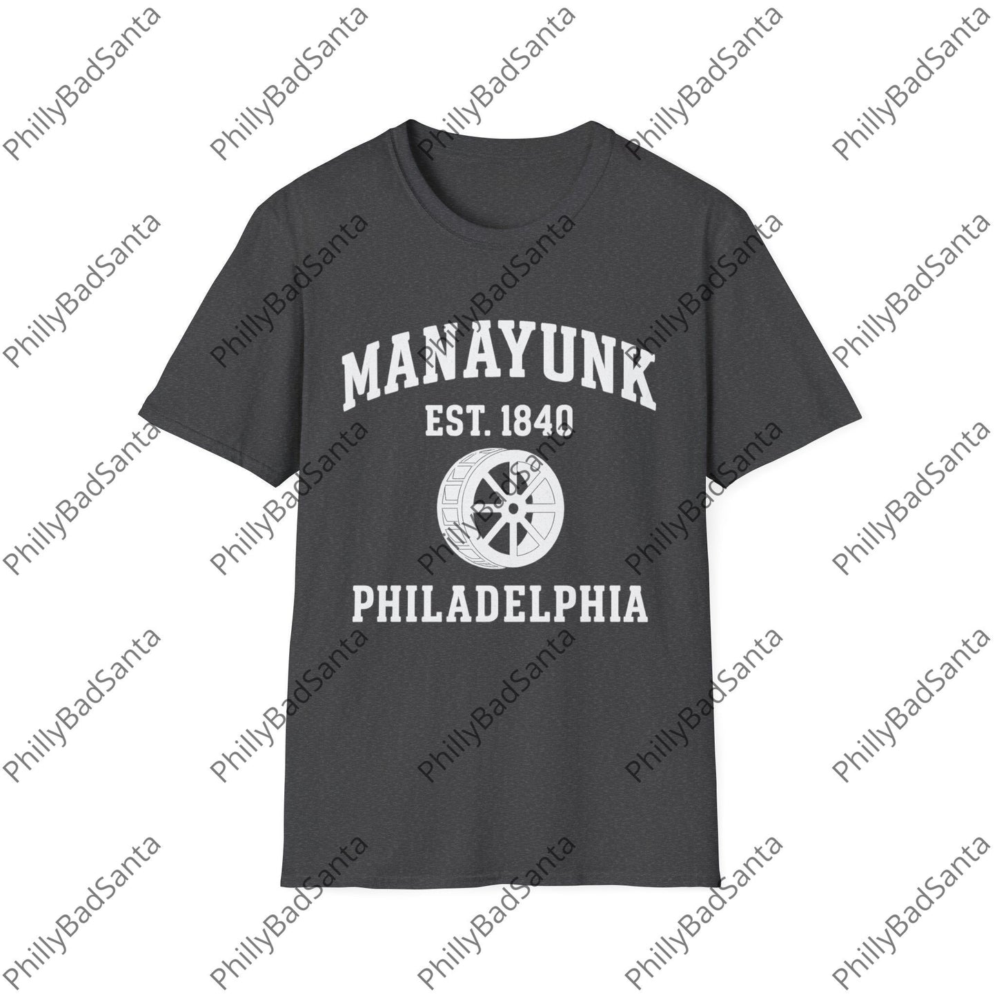 Manayunk, Philadelphia Heritage Tee, Vintage Style.