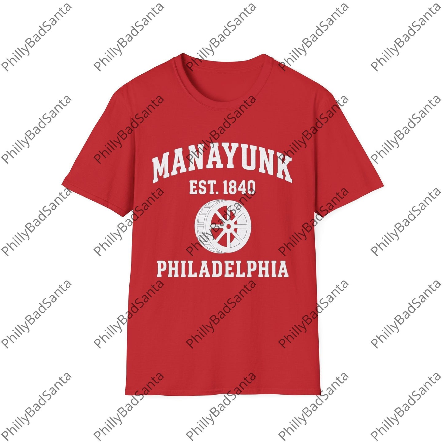Manayunk, Philadelphia Heritage Tee, Vintage Style.