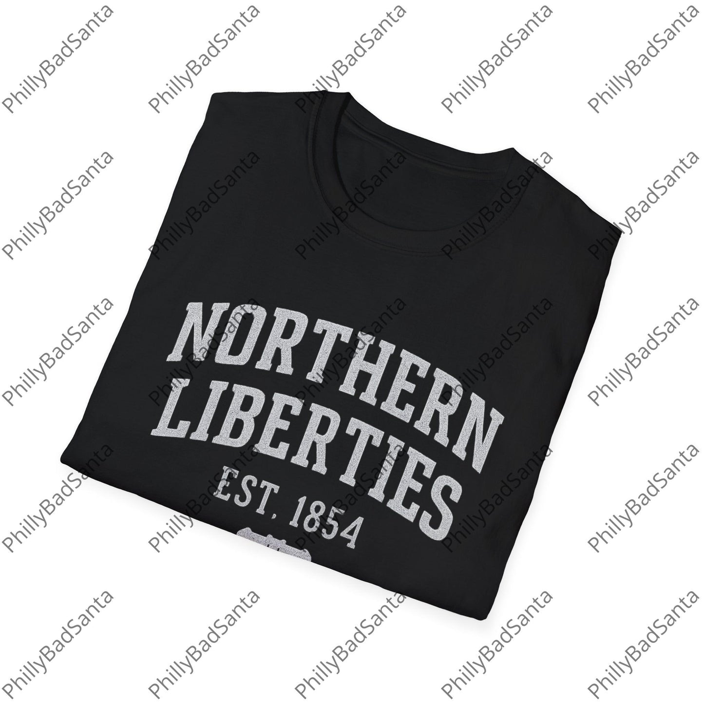 Northern Liberties, Philadelphia Heritage Tee, Vintage Style.