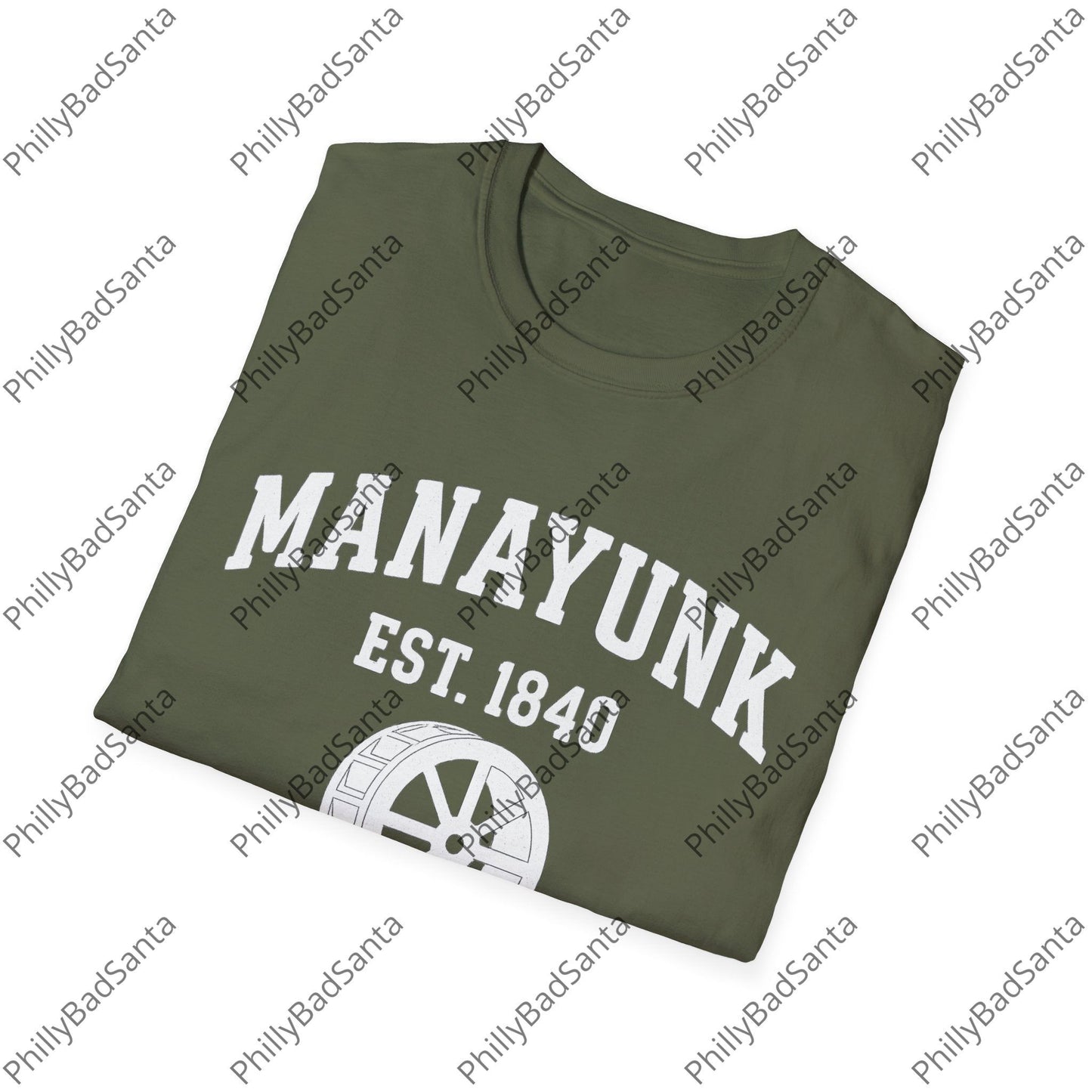 Manayunk, Philadelphia Heritage Tee, Vintage Style.