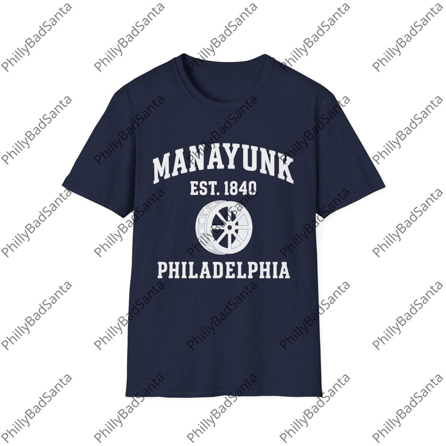 Manayunk, Philadelphia Heritage Tee, Vintage Style.