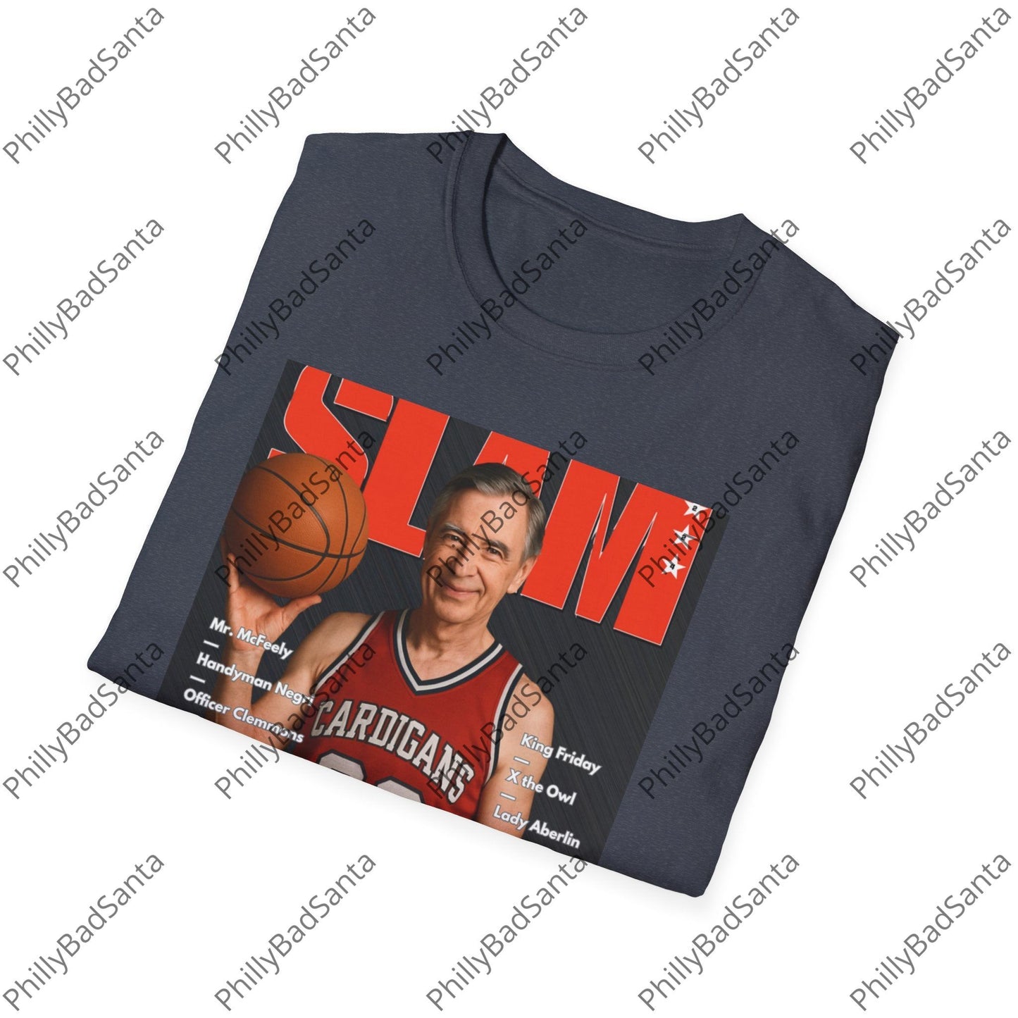 Slam Magazine Mr. Rogers "Dishing" Kindness Unisex T-Shirt