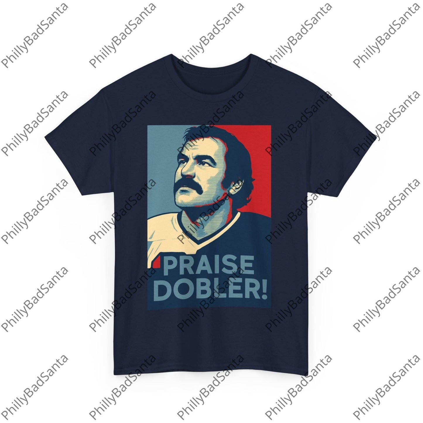 Praise Dobler Hope Poster Tee, Gritty Philly Style T-Shirt.