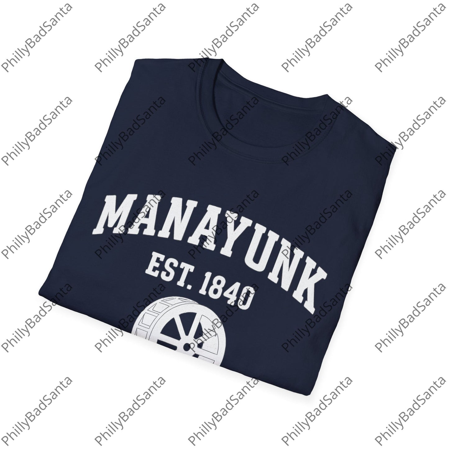 Manayunk, Philadelphia Heritage Tee, Vintage Style.