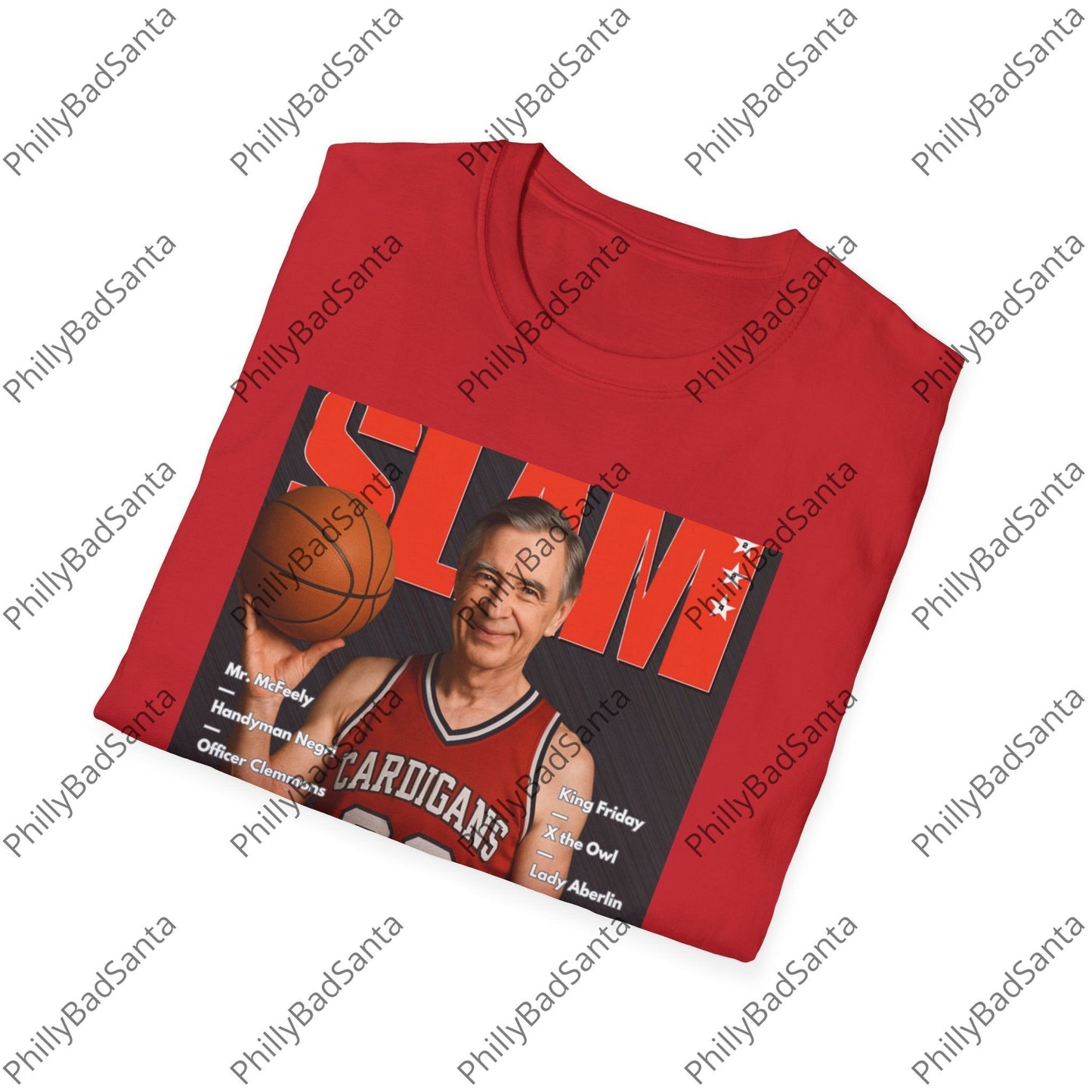 Slam Magazine Mr. Rogers "Dishing" Kindness Unisex T-Shirt