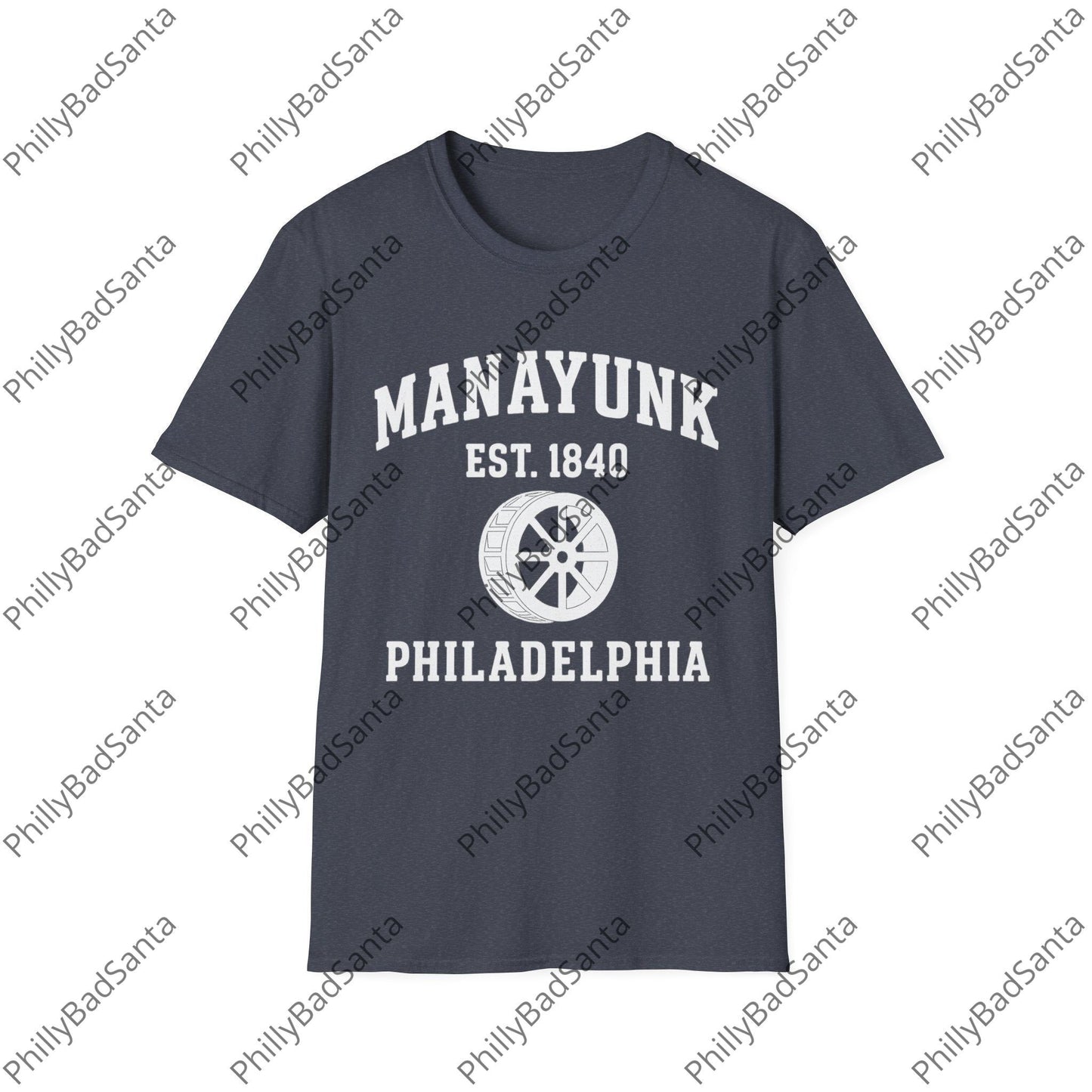 Manayunk, Philadelphia Heritage Tee, Vintage Style.