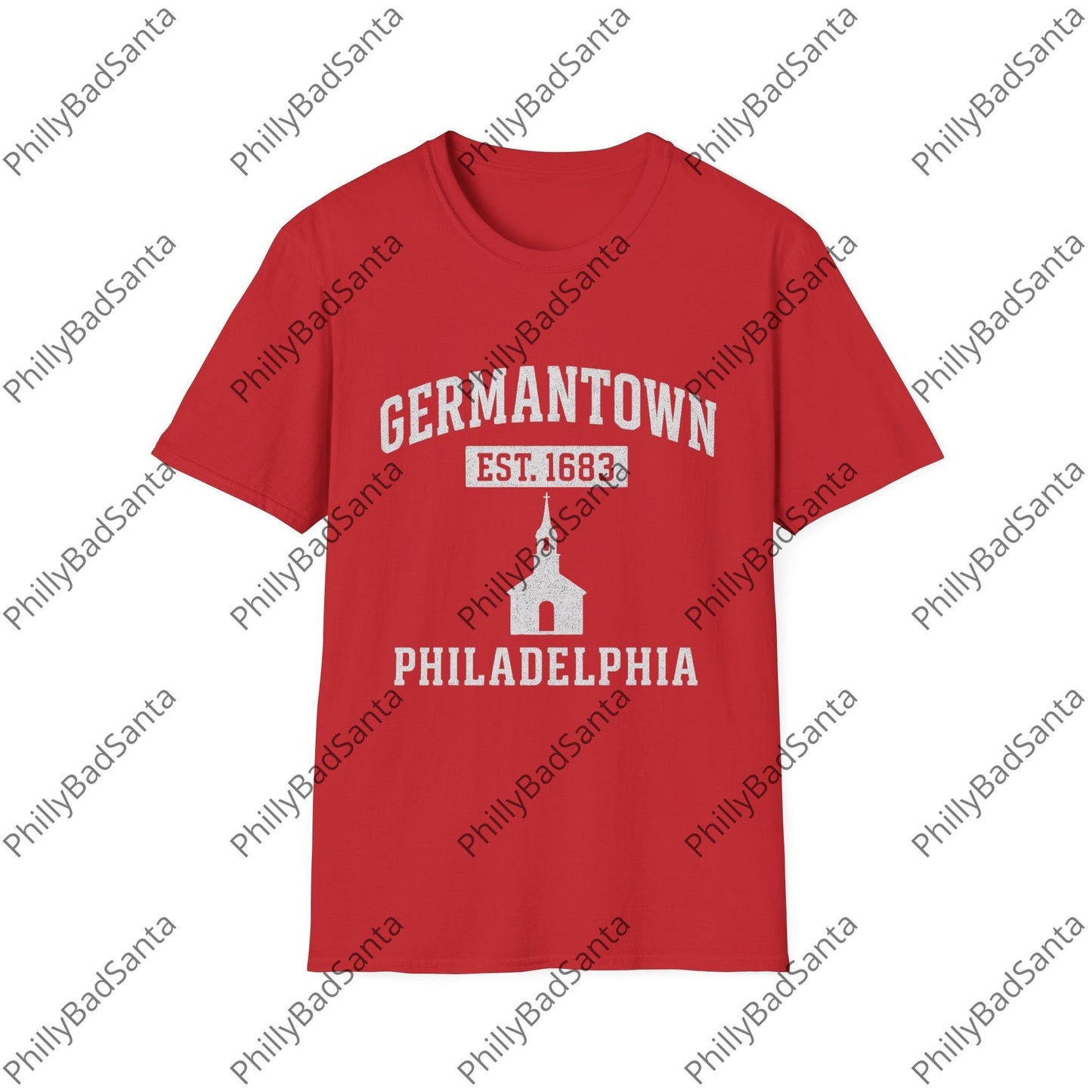 Germantown, Philadelphia Heritage Tee, Vintage Style.