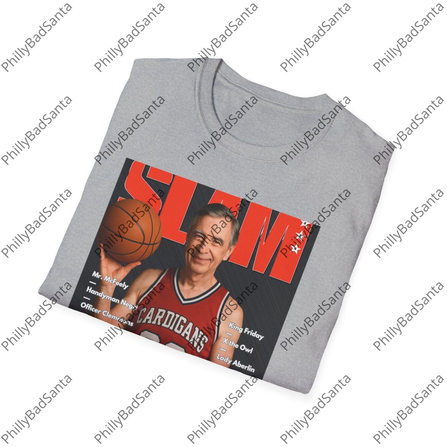 Slam Magazine Mr. Rogers "Dishing" Kindness Unisex T-Shirt