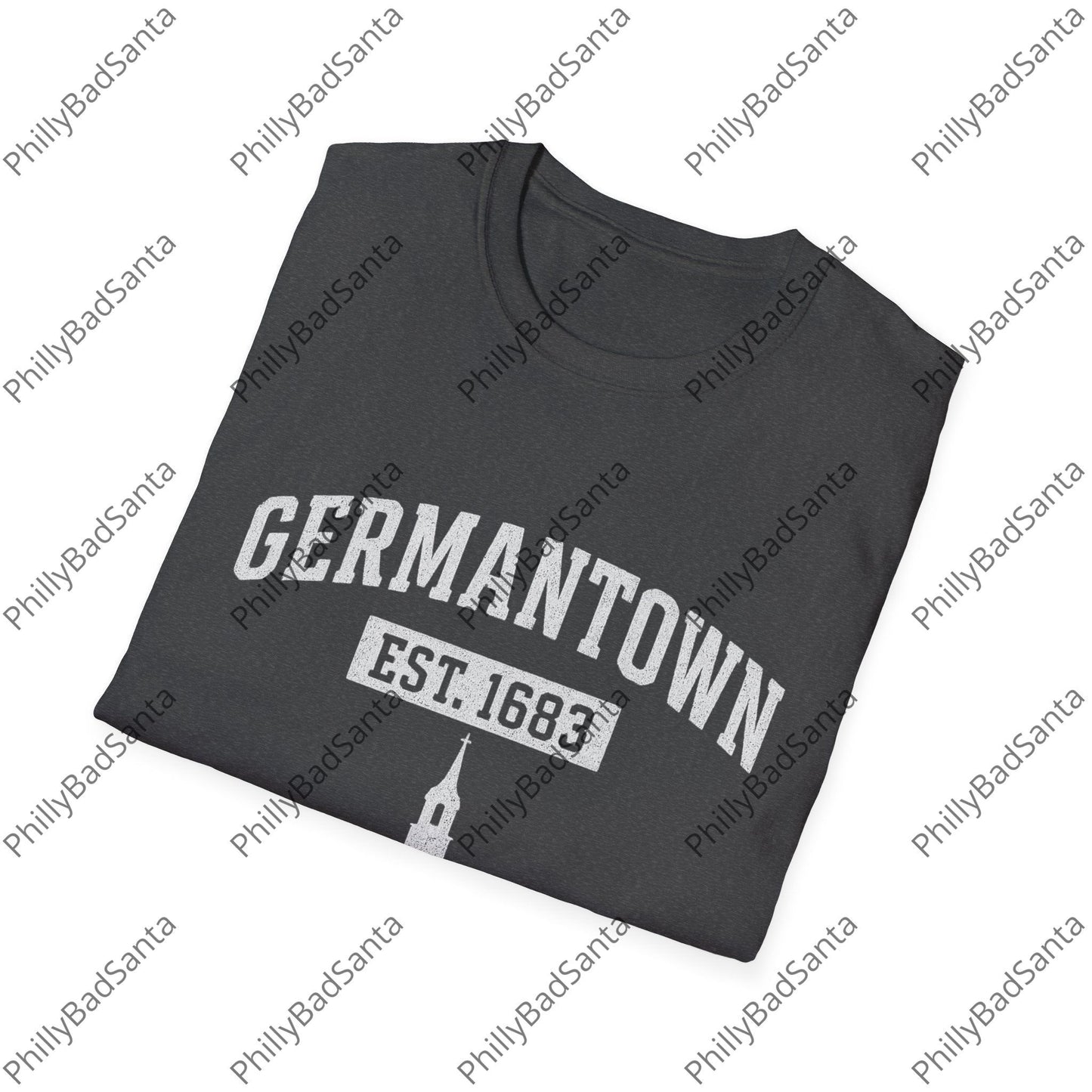 Germantown, Philadelphia Heritage Tee, Vintage Style.
