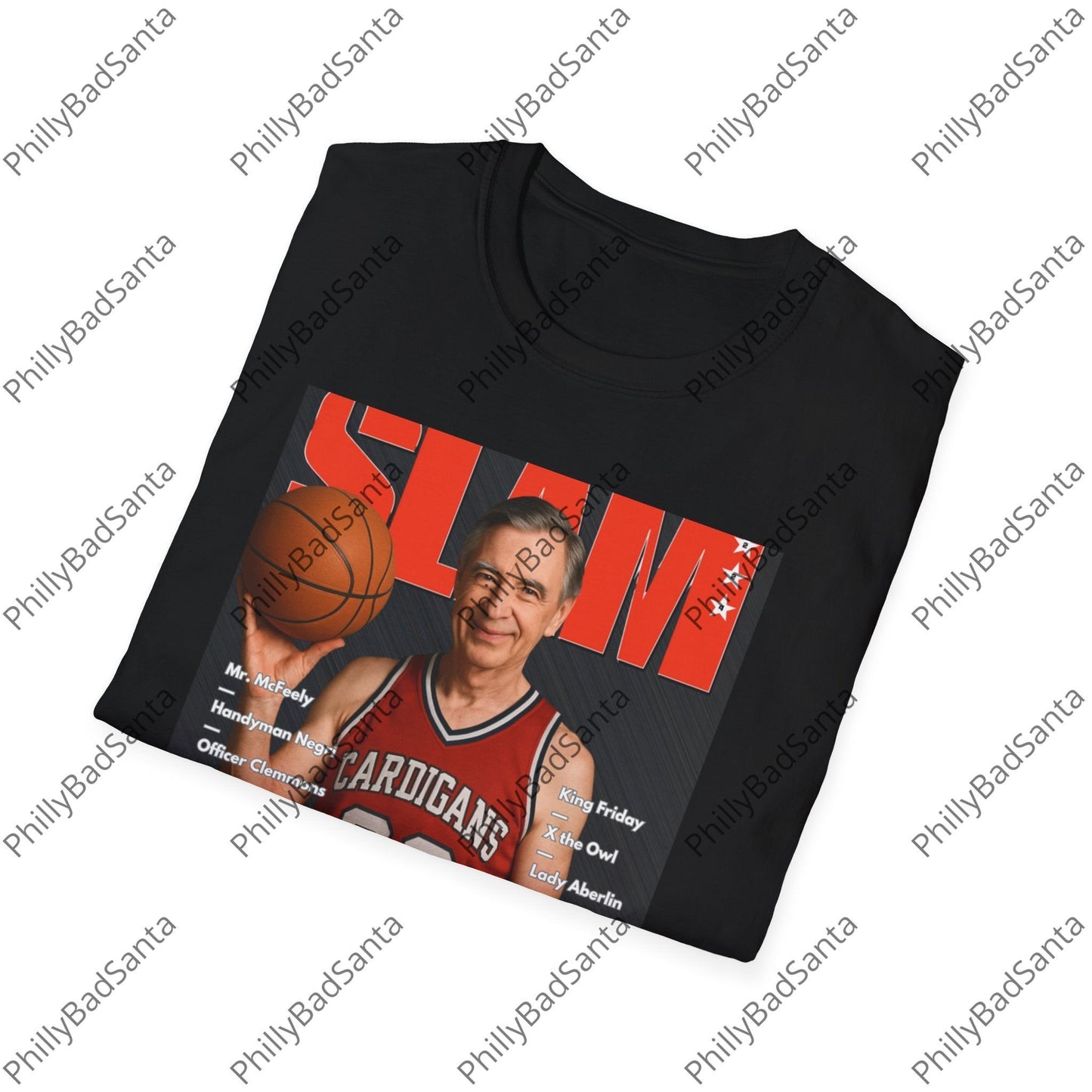 Slam Magazine Mr. Rogers "Dishing" Kindness Unisex T-Shirt