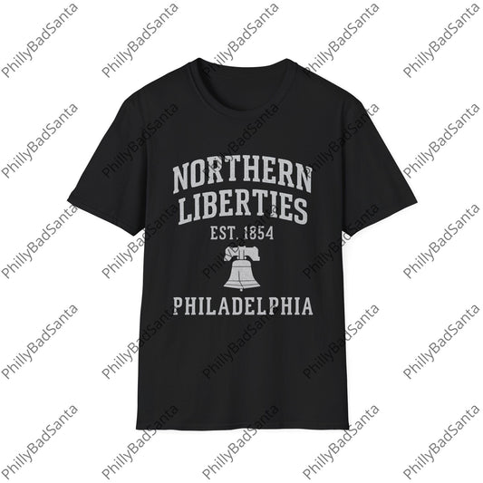 Northern Liberties, Philadelphia Heritage Tee, Vintage Style.