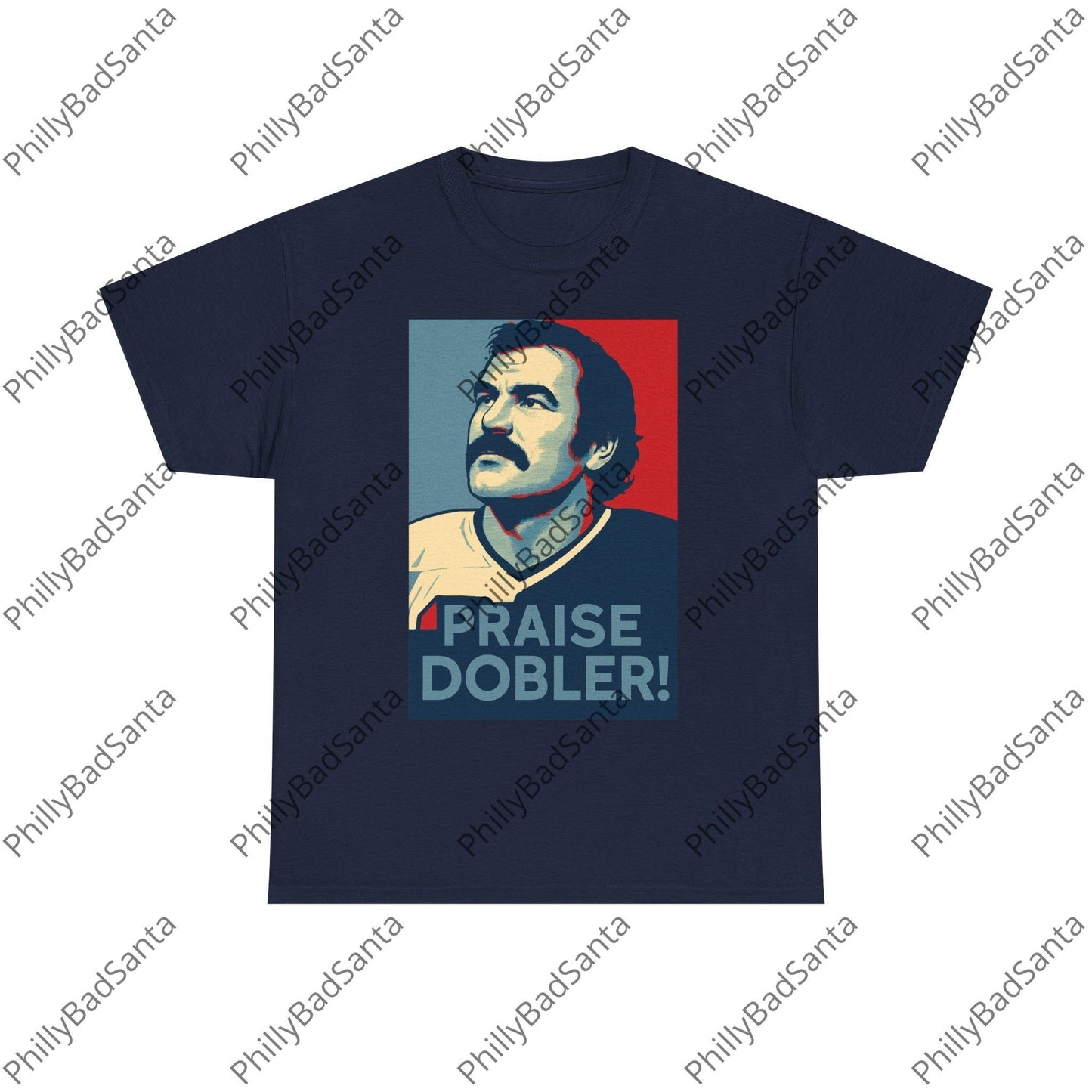 Praise Dobler Hope Poster Tee, Gritty Philly Style T-Shirt.