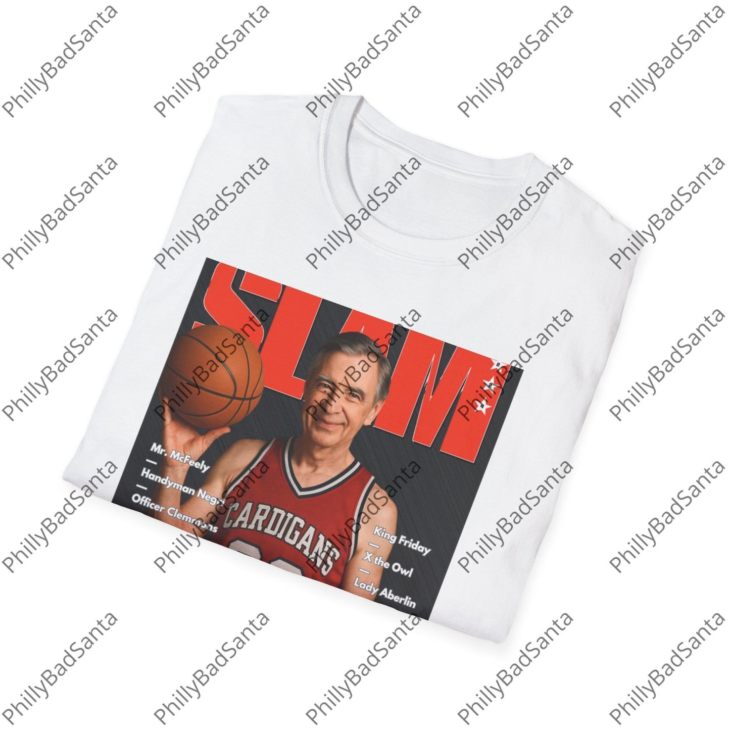Slam Magazine Mr. Rogers "Dishing" Kindness Unisex T-Shirt