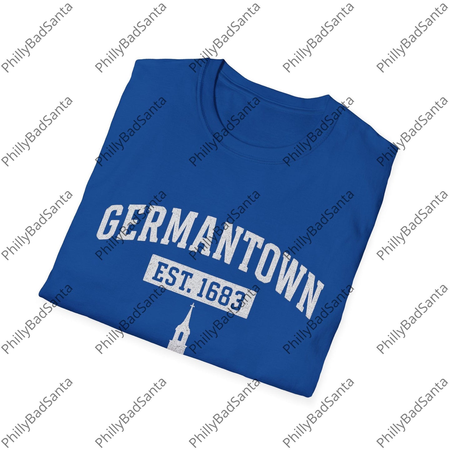 Germantown, Philadelphia Heritage Tee, Vintage Style.