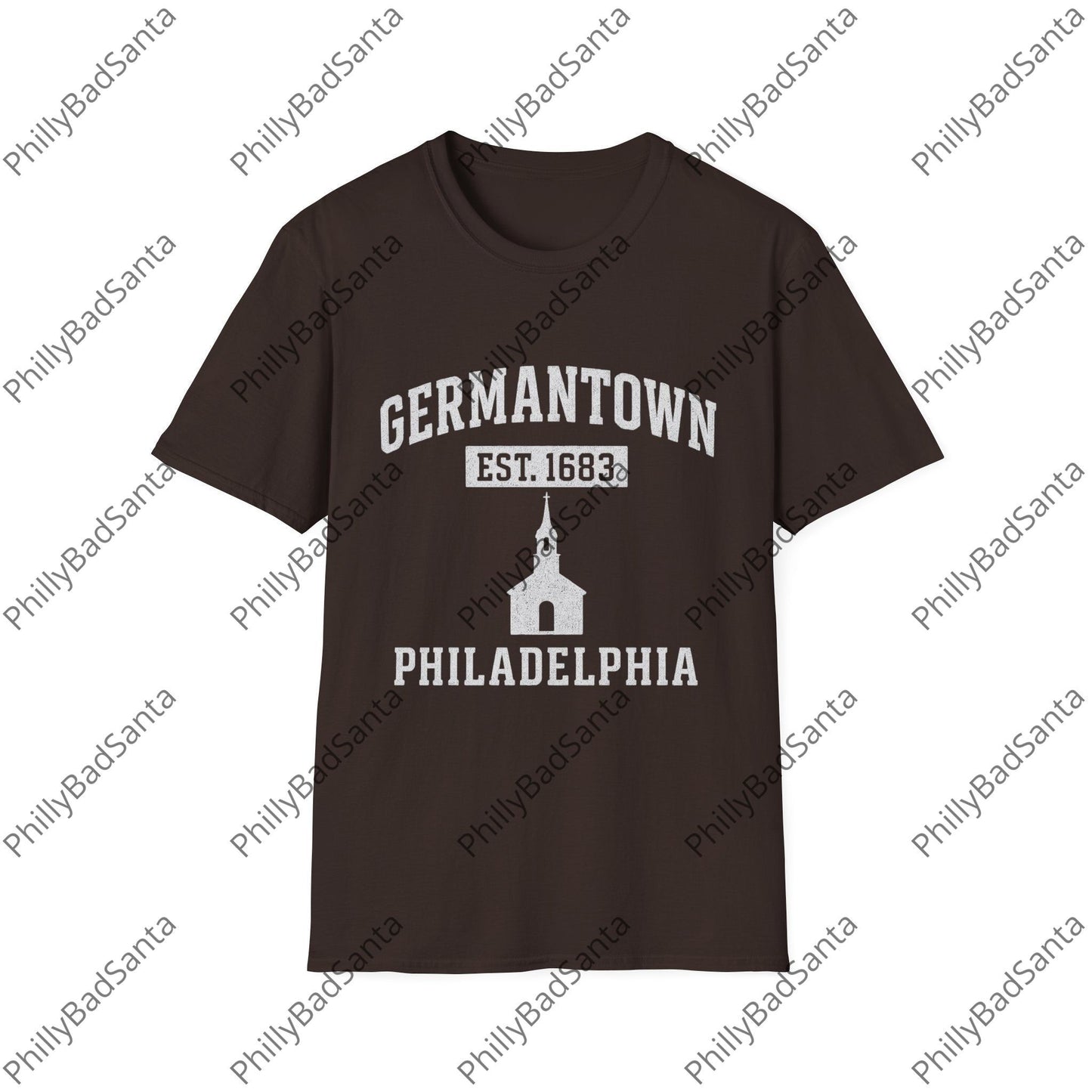 Germantown, Philadelphia Heritage Tee, Vintage Style.