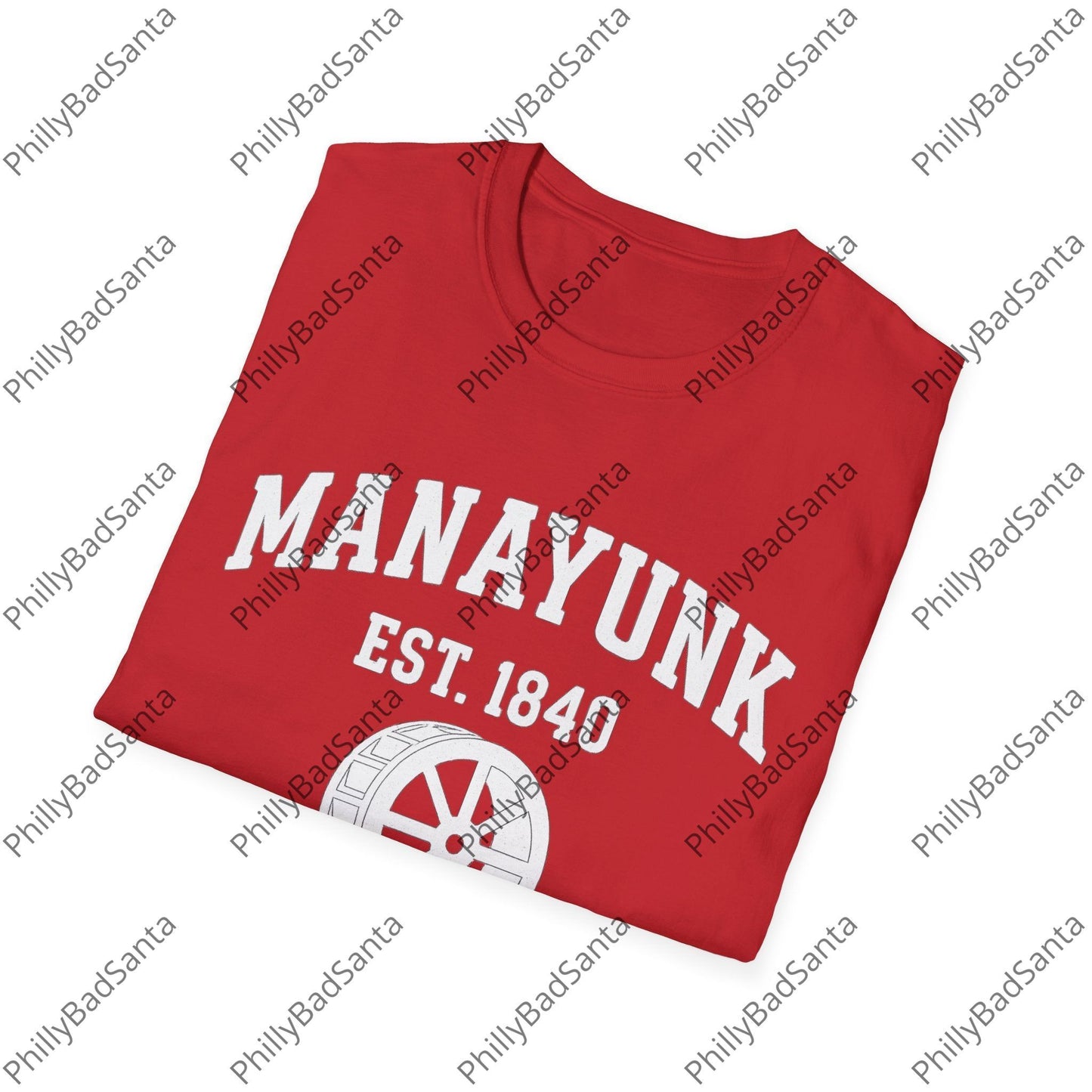 Manayunk, Philadelphia Heritage Tee, Vintage Style.