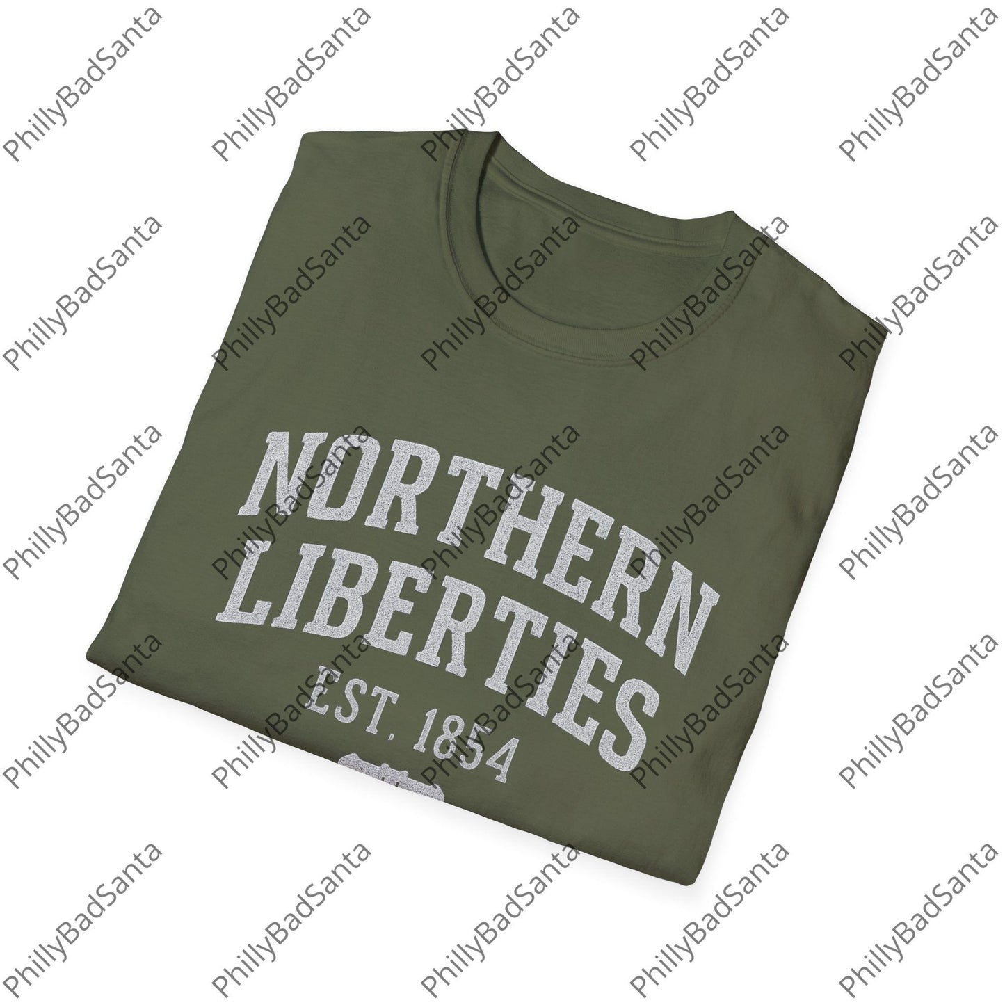 Northern Liberties, Philadelphia Heritage Tee, Vintage Style.